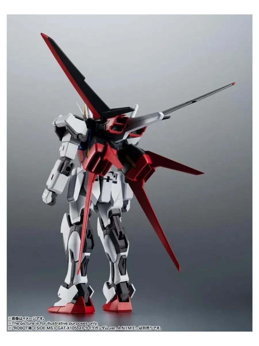 Фигурка коллекционная The Robot Spirits AQM/E-X01 Aile Striker and Effect Parts Set Ver. A.N.I.M.E — изображение 3 из 3
