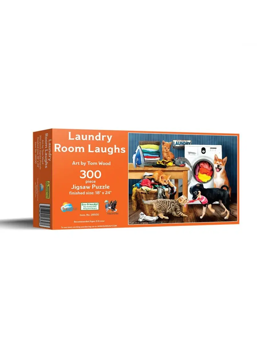 Пазл из 300 деталей «Laundry Room Laughs» SunsOut