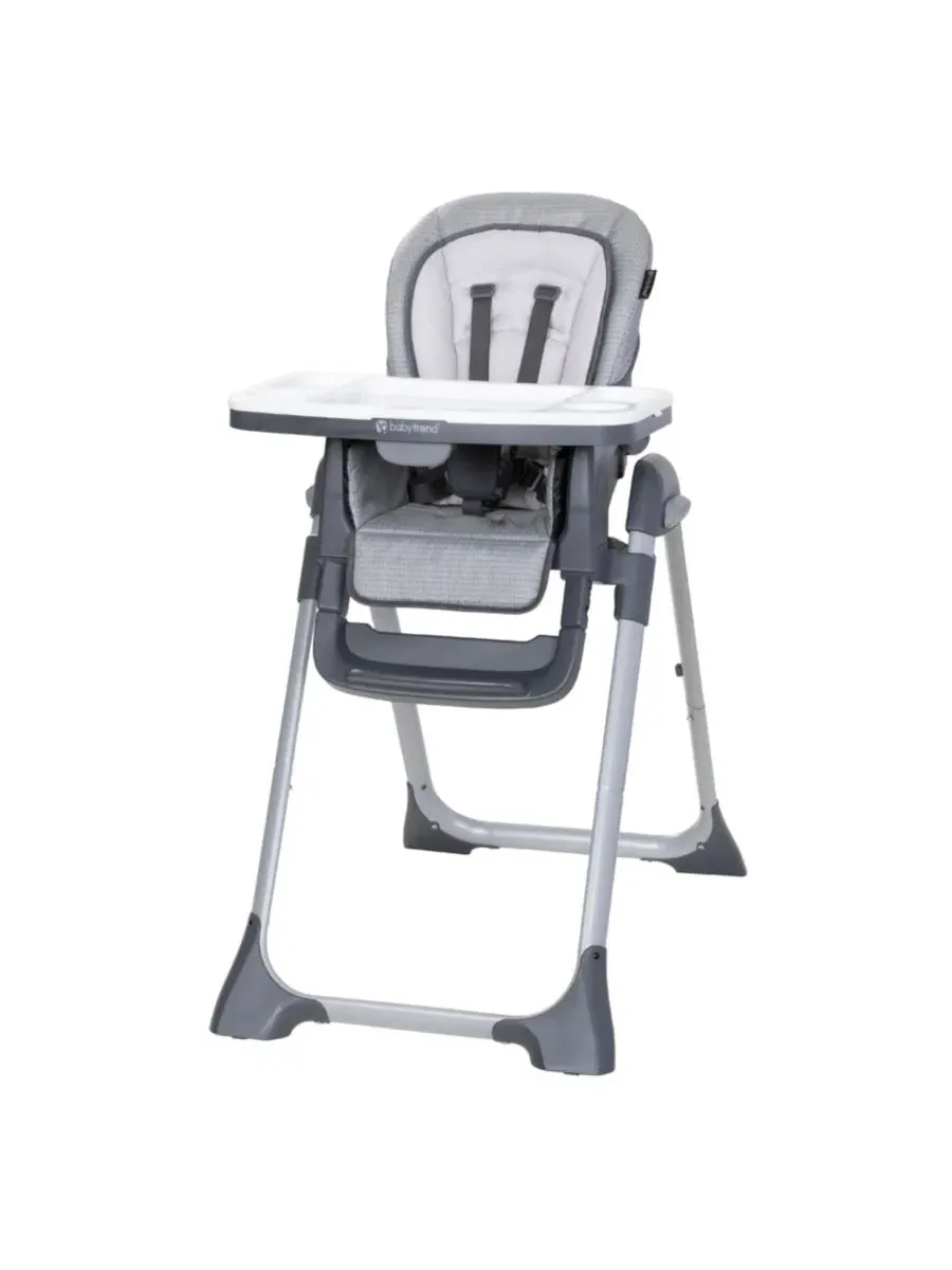 Детский стульчик для кормления Sit Right 2.0 3-в-1 Baby Trend — серый