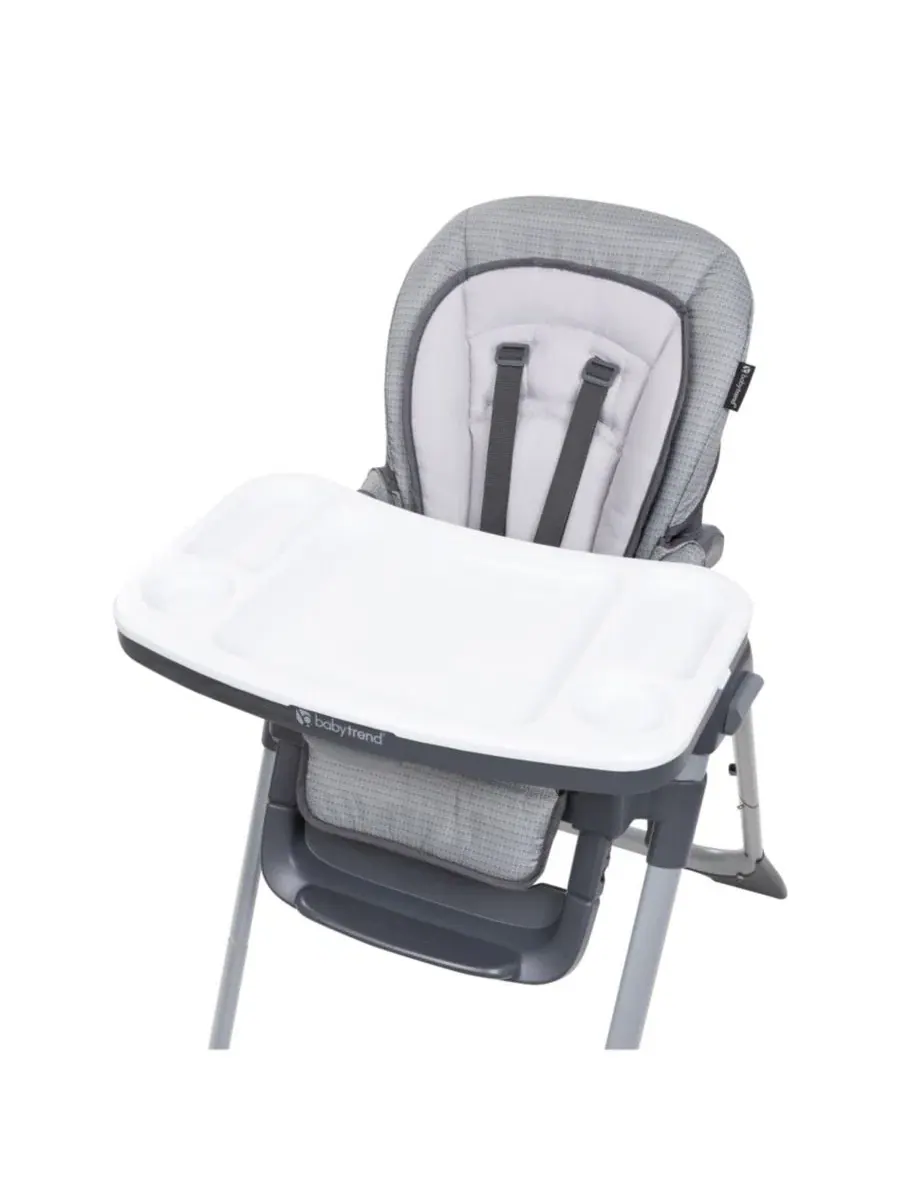 Детский стульчик для кормления Sit Right 2.0 3-в-1 Baby Trend — изображение 7 из 11, серый