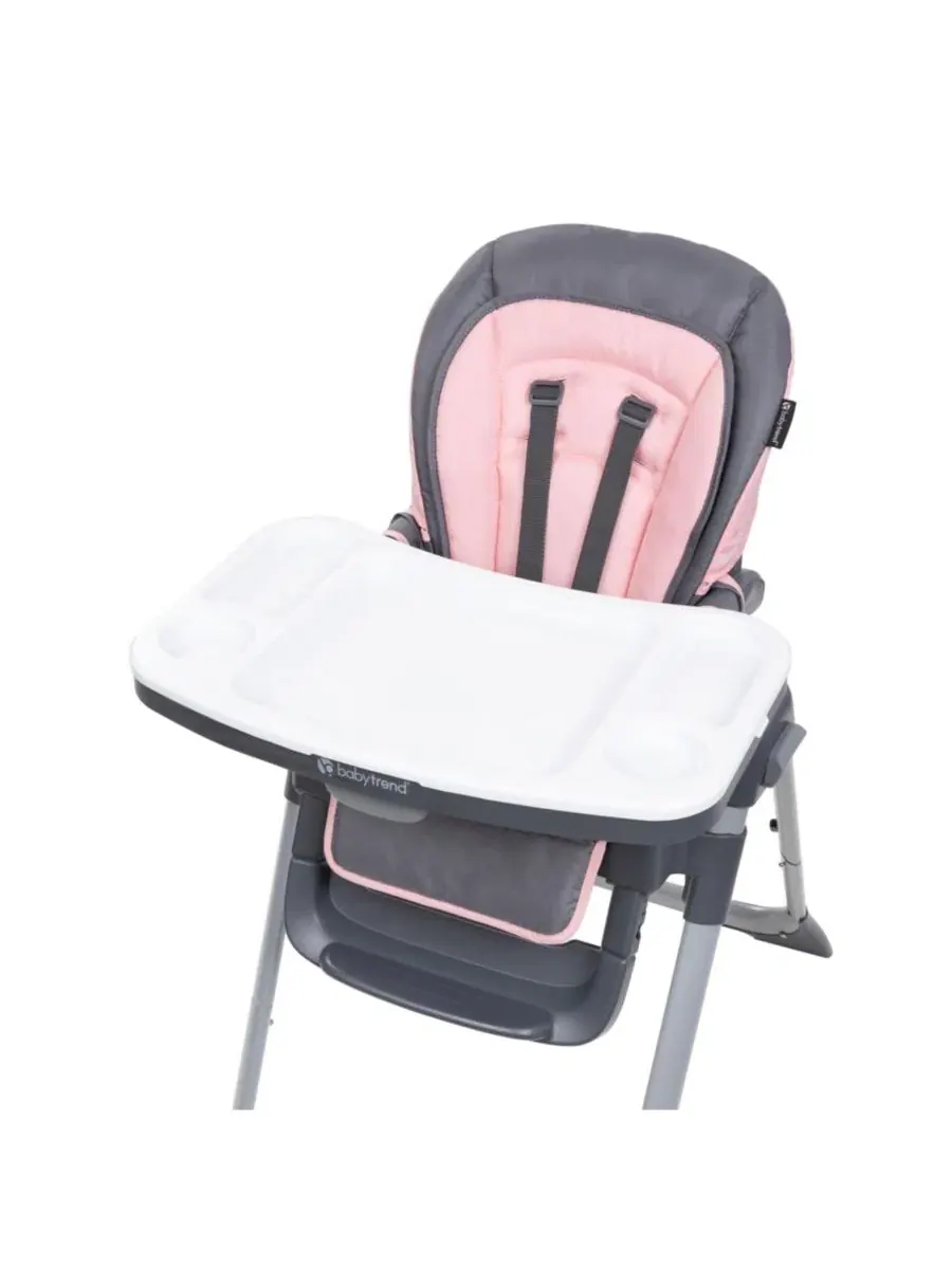 Детский стульчик для кормления Sit Right 2.0 3-в-1 Baby Trend — изображение 7 из 11, розовый