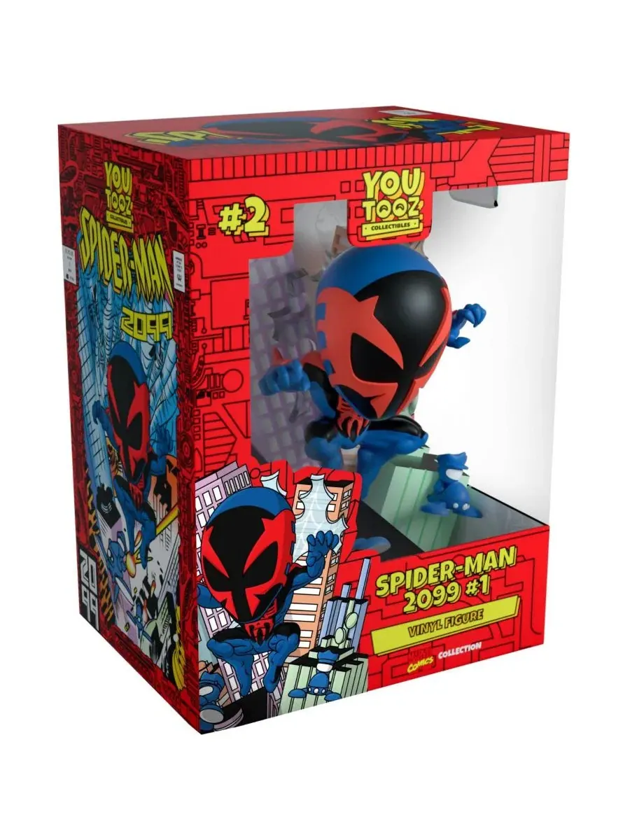 Коллекция комиксов Marvel - Виниловая фигурка Человека-паука 2099 #1 #2 Youtooz