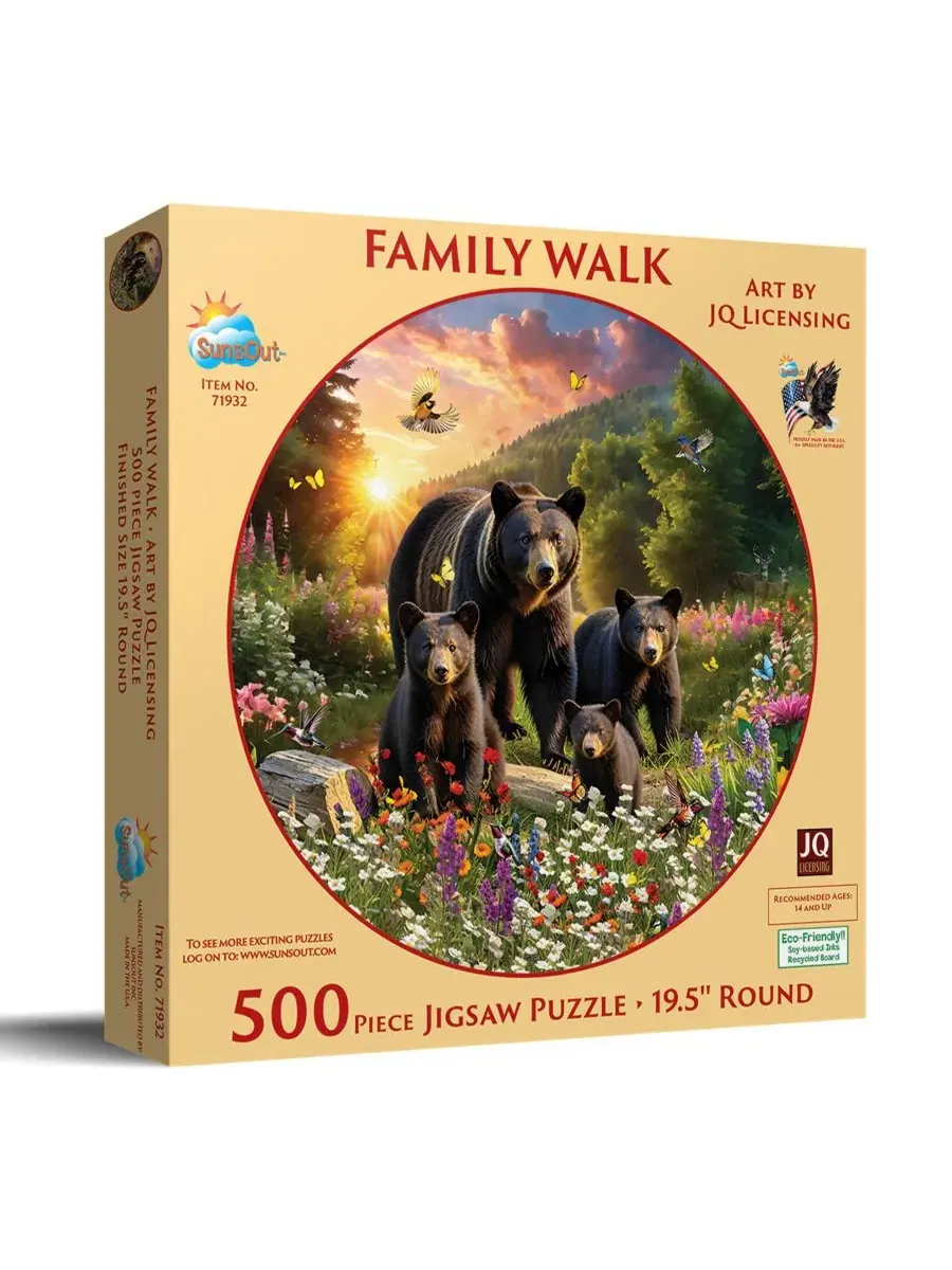 Пазл Family Walk из 500 деталей для взрослых Sunsout