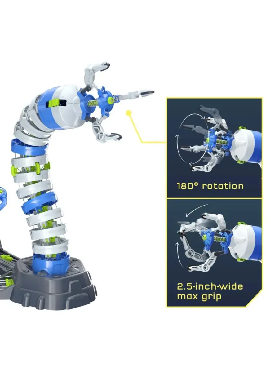 Роботизированная рука-конструктор Bionic Robotic Arm Kit Thames & Kosmos — изображение 6 из 7, мульти