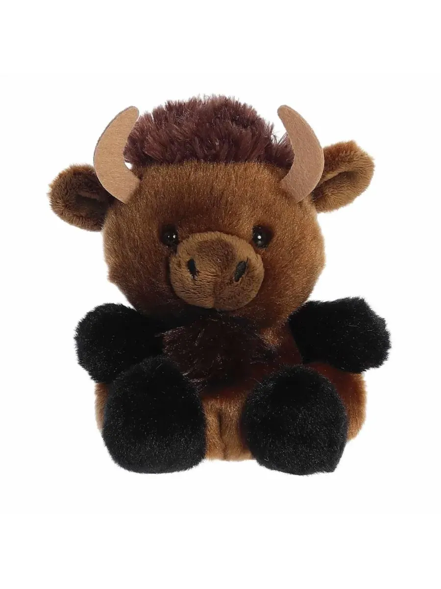 Мягкая игрушка Billy Bison из коллекции Palm Pals, 10 см Aurora