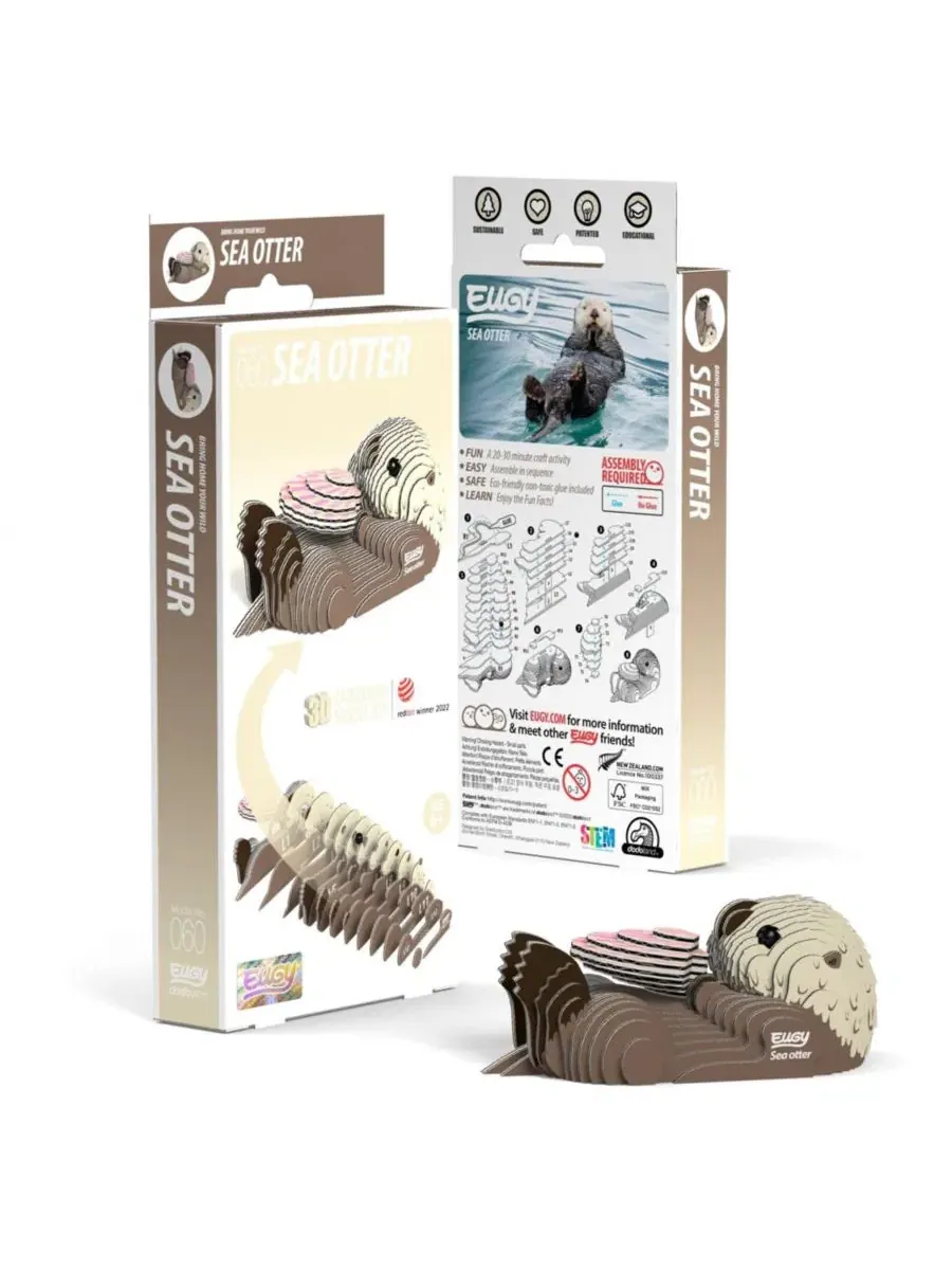 3D-пазл Sea Otter Eugy
