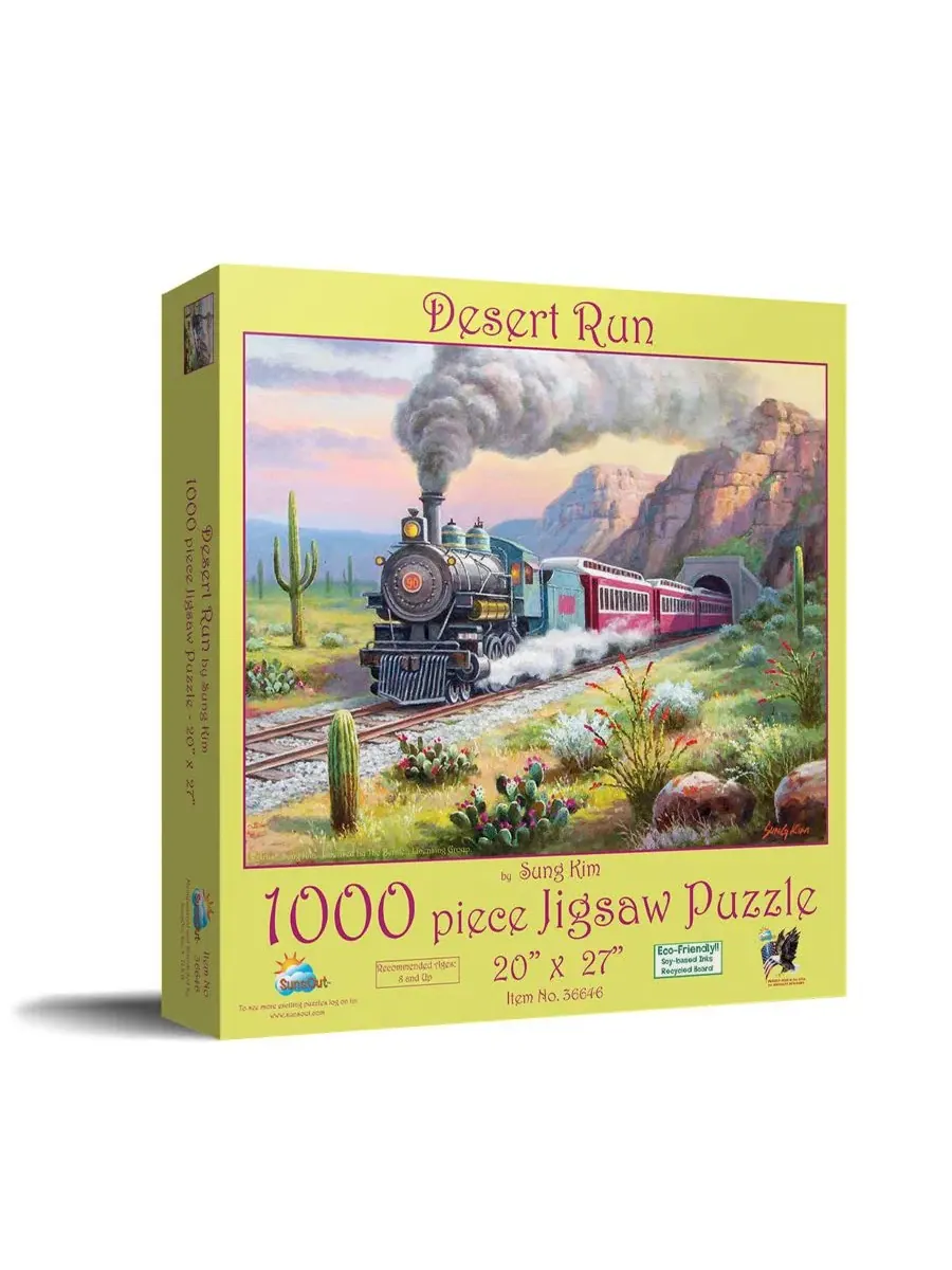 Пазл Desert Run 1000 элементов SunsOut, 51×69 см