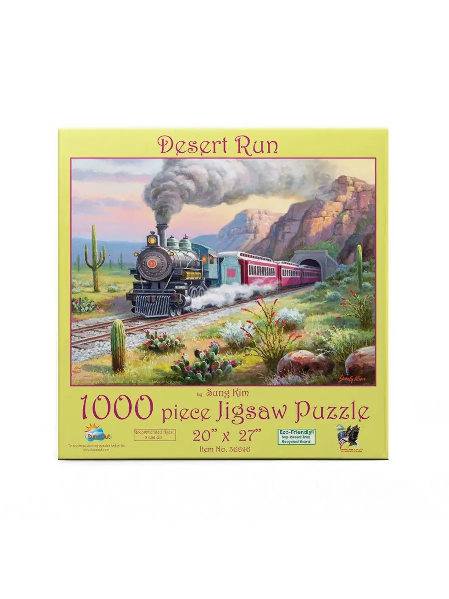 Пазл Desert Run 1000 элементов SunsOut, 51×69 см — изображение 3 из 5, нет цвета