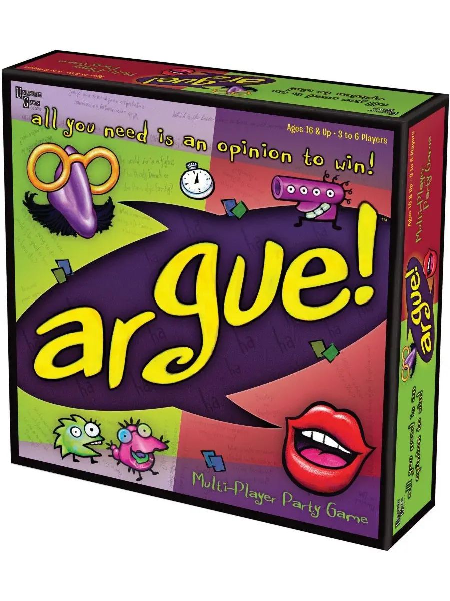 Настольная игра Argue! University Games — изображение 2 из 2, нет цвета