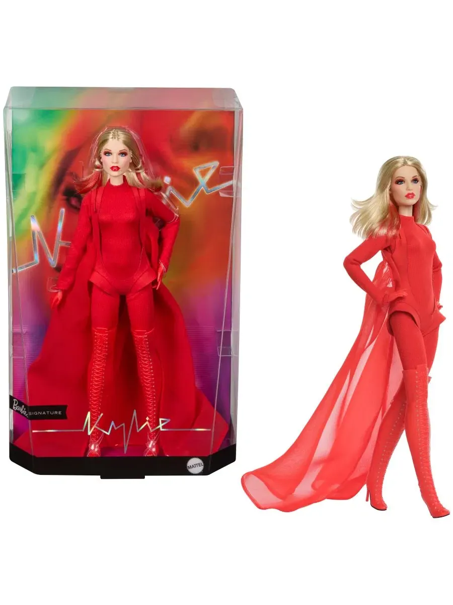 Коллекционная кукла Кайли Миноуг с автографом Barbie