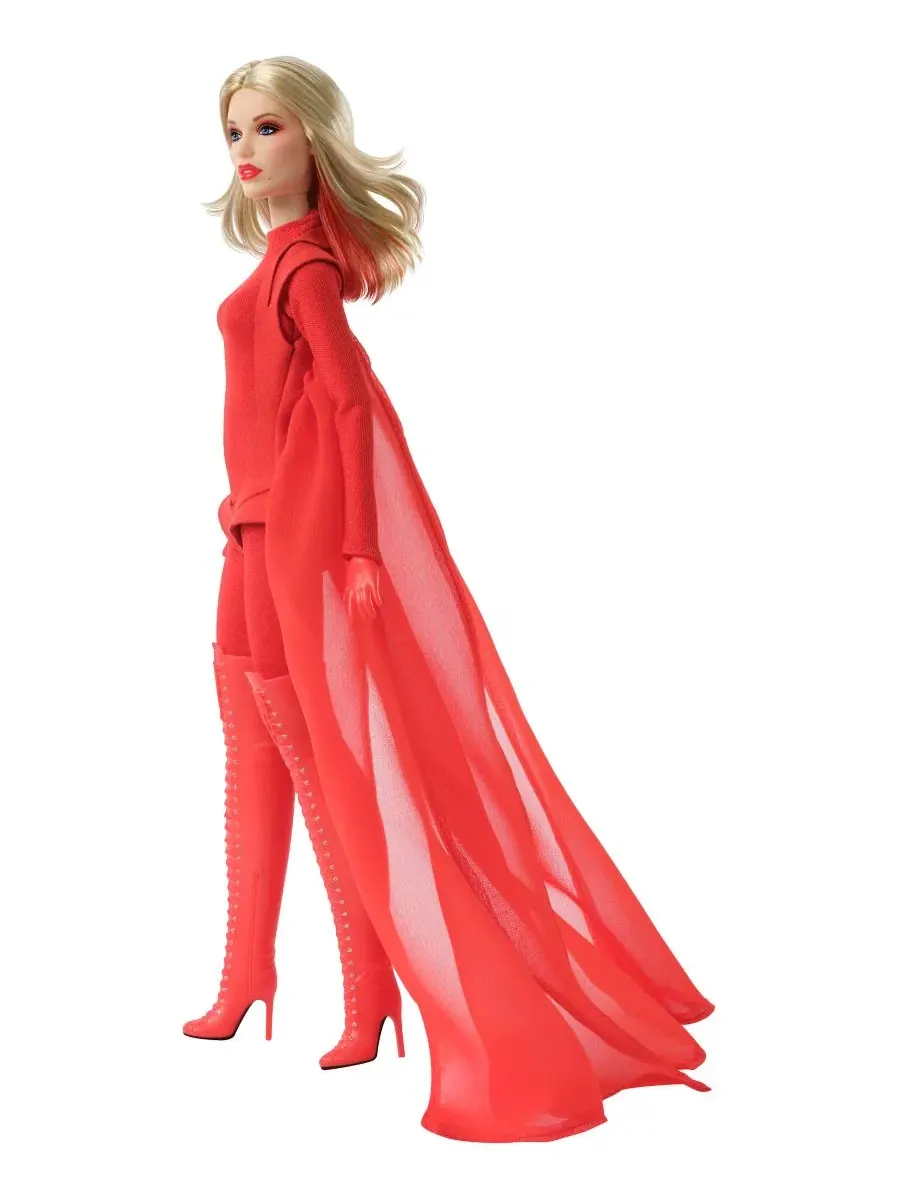 Коллекционная кукла Кайли Миноуг с автографом Barbie — изображение 3 из 4, красный