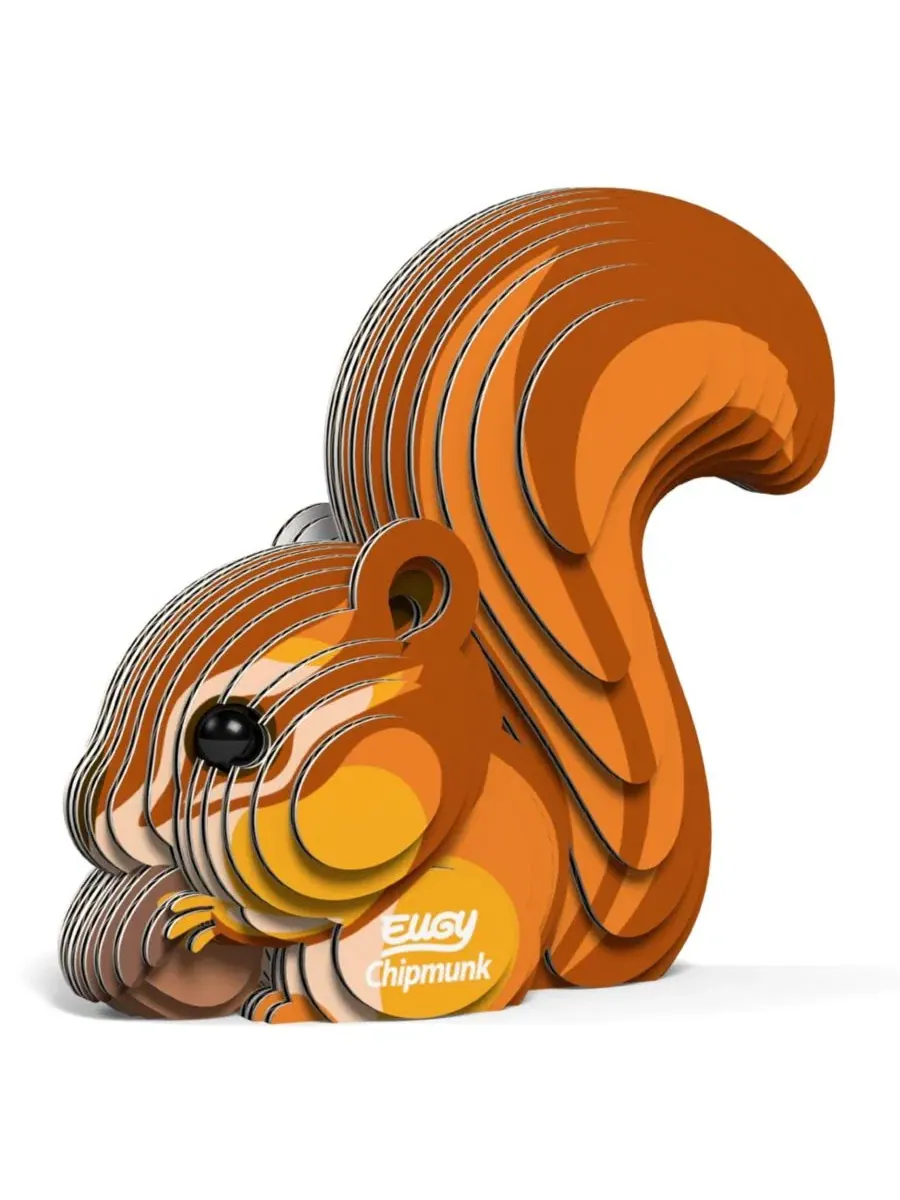 3D-пазл Chipmunk Eugy — изображение 2 из 3, нет цвета