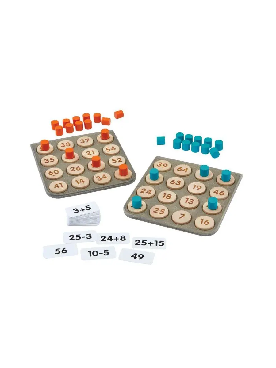 Математическое бинго PlanToys Math Bingo