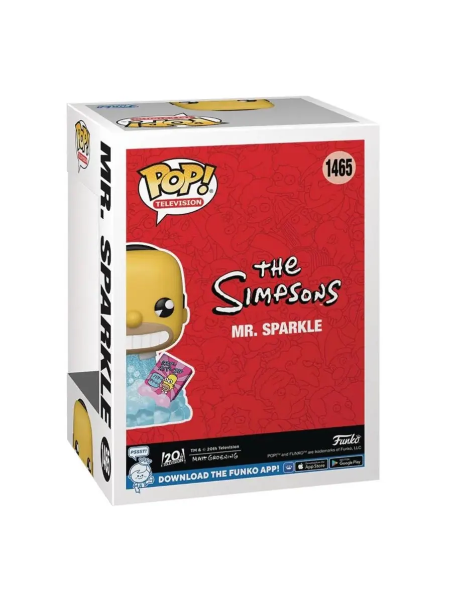Виниловая фигурка The Simpsons Diamond Glitter Mr. Sparkle Funko — изображение 4 из 4, нет цвета