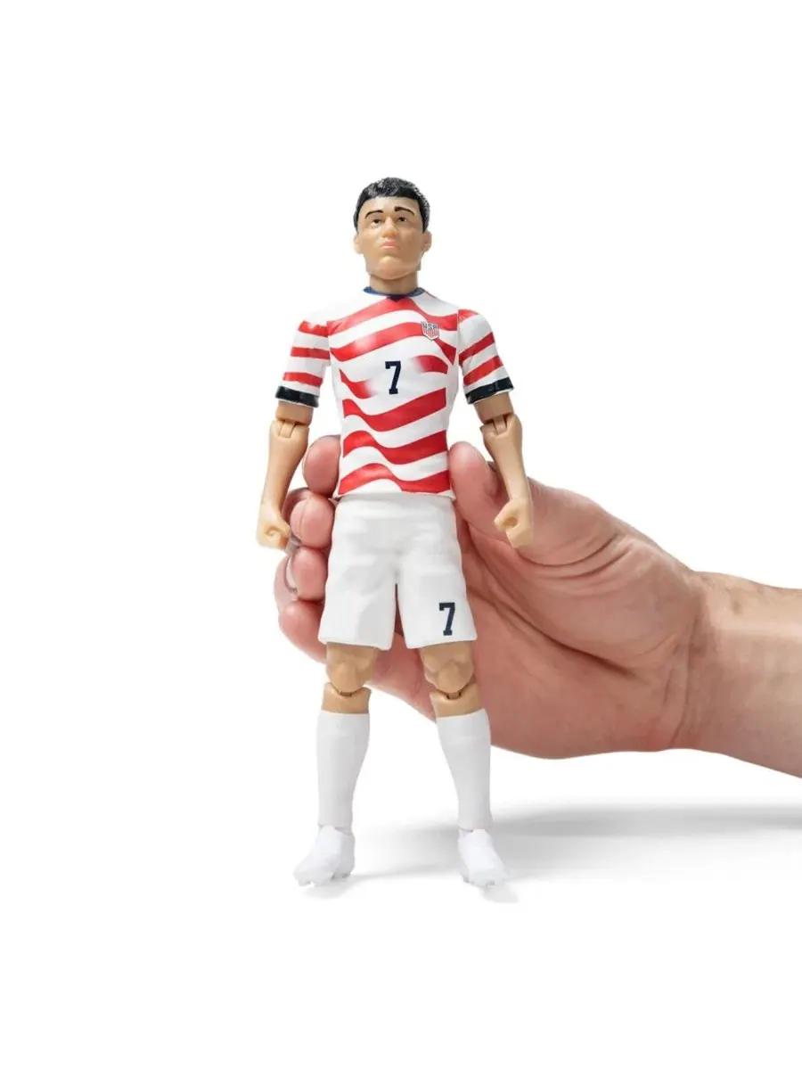 Коллекционная фигурка Gio Reyna 20 см Sockers 2026 USMNT Banbo Toys — изображение 4 из 8, мульти