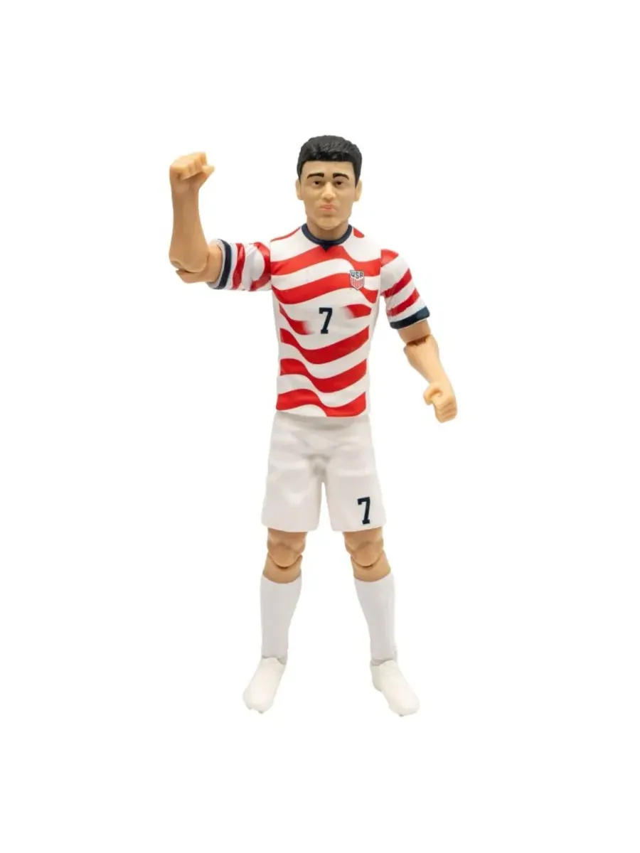 Коллекционная фигурка Gio Reyna 20 см Sockers 2026 USMNT Banbo Toys — изображение 7 из 8, мульти