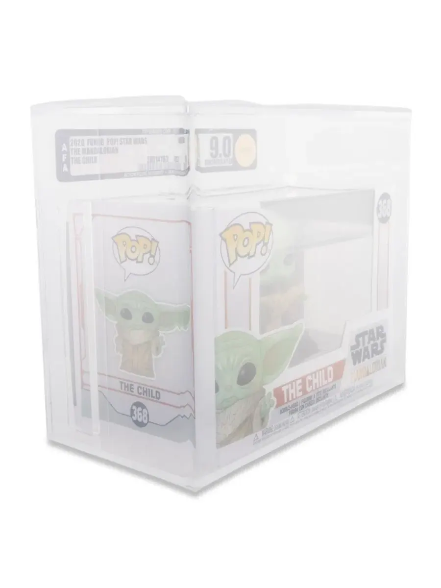 Фигурка Star Wars The Mandalorian POP, Малыш, Рейтинг AFA 9 Funko — изображение 2 из 7, нет цвета