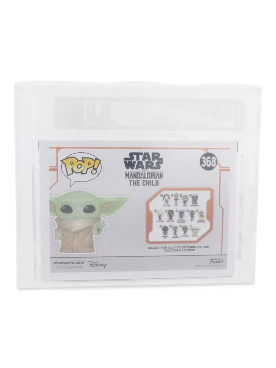 Фигурка Star Wars The Mandalorian POP, Малыш, Рейтинг AFA 9 Funko — изображение 6 из 7, нет цвета
