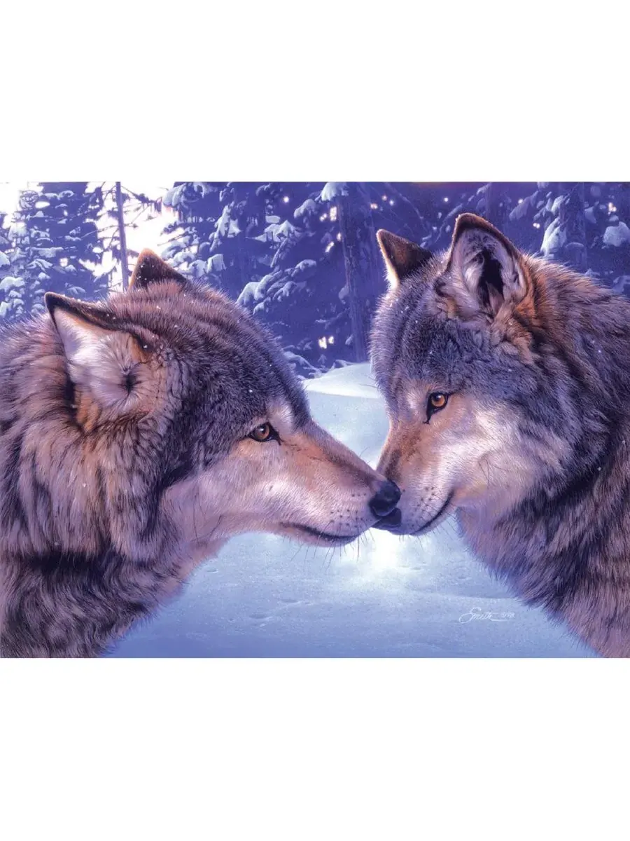 Пазл 500 деталей Muzzle Nuzzle SunsOut — изображение 2 из 5, нет цвета