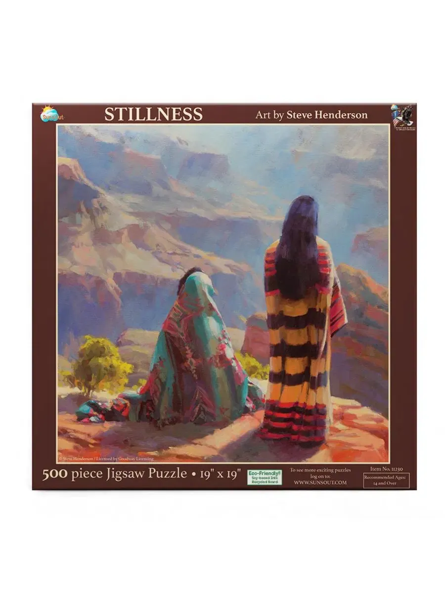 Пазл 500 элементов Stillness SunsOut — изображение 2 из 4, нет цвета