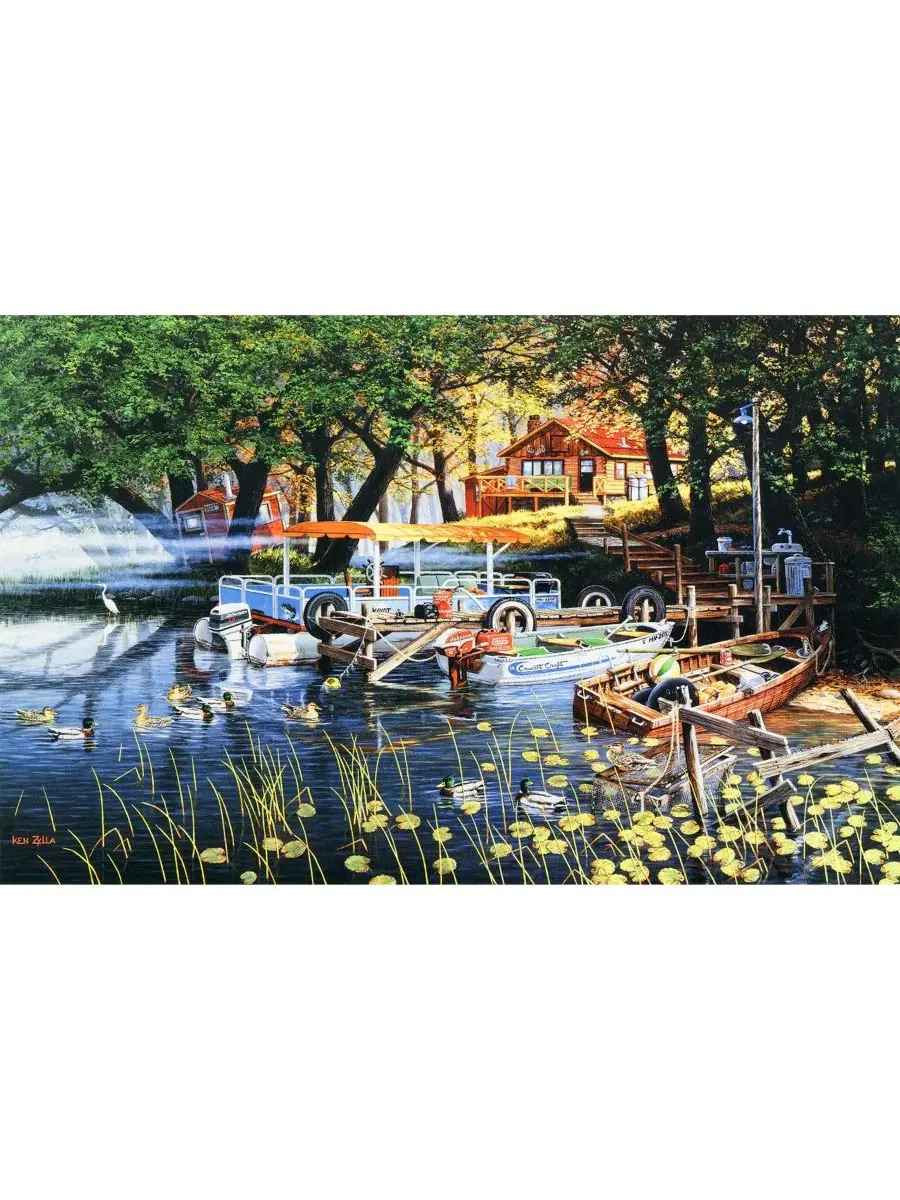 Пазл Willow Bay из 550 деталей для взрослых Sunsout — изображение 5 из 5, нет цвета
