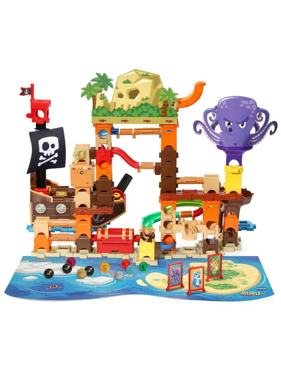Конструктор Marble Rush Pirates Cove Adventure 162 детали VTech