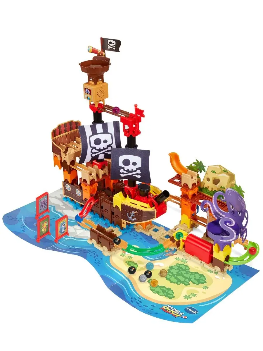 Конструктор Marble Rush Pirates Cove Adventure 162 детали VTech — изображение 4 из 7, нет цвета