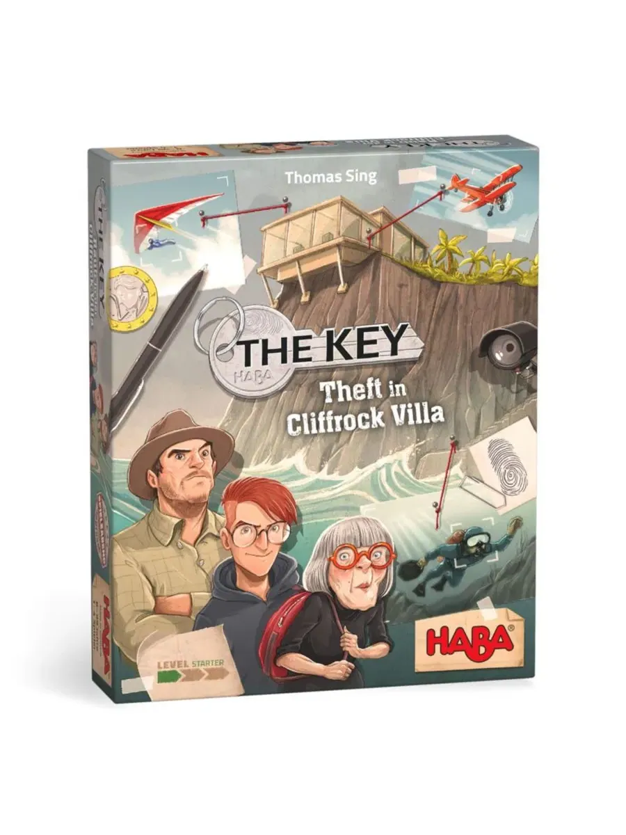 Настольная игра-детектив The Key: Theft at Cliffrock Villa Haba