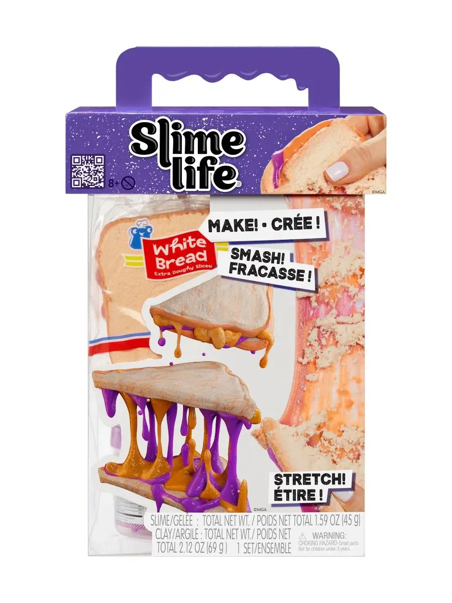 Набор для изготовления слайма «Арахисовое масло, джем и чипсы» Slime Life