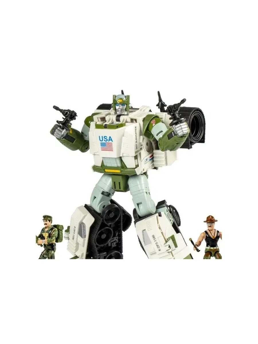 Фигурка-трансформер Autobot Kup с фигурками Sgt. Slaughter и Leatherneck Transformers — изображение 3 из 6, нет цвета
