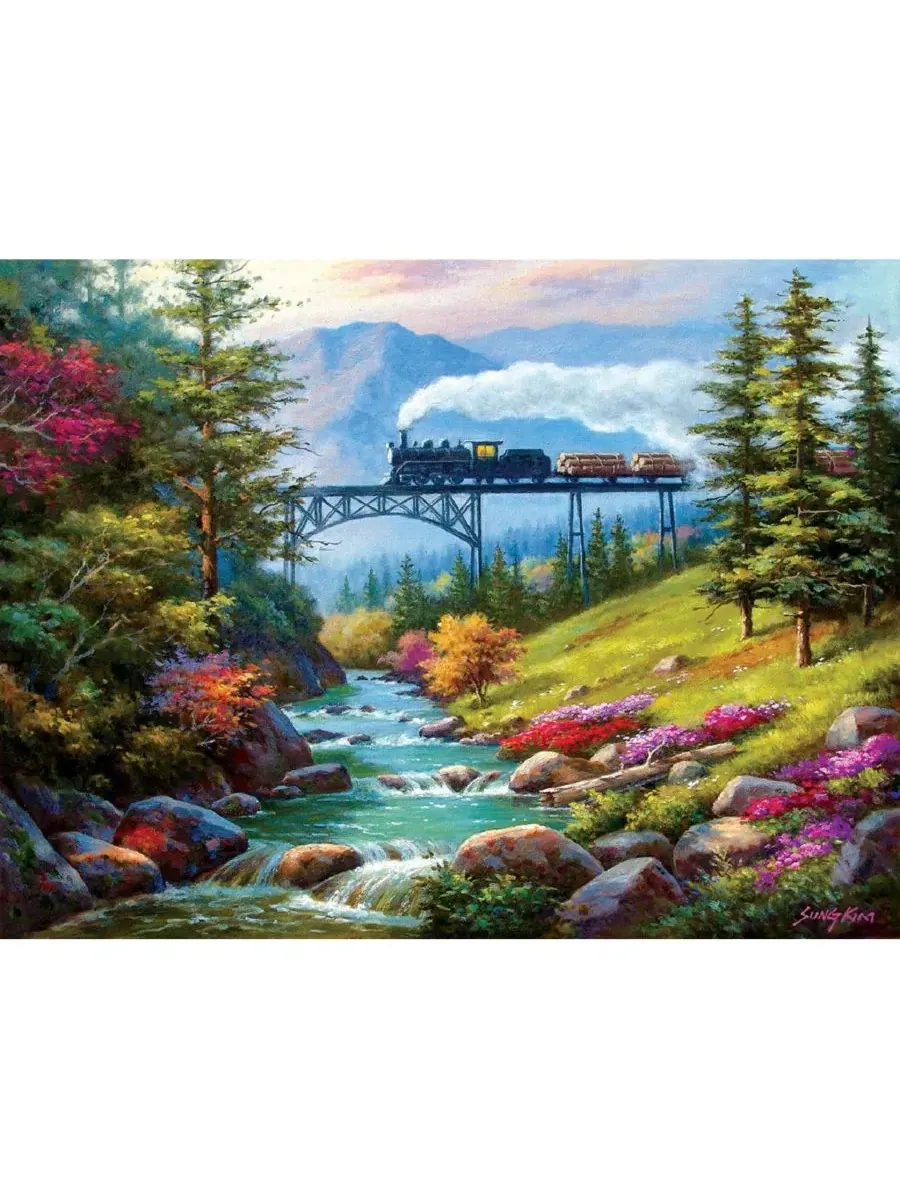 Пазл 500 элементов «On the Way to the Mill» SunsOut — изображение 2 из 5, нет цвета