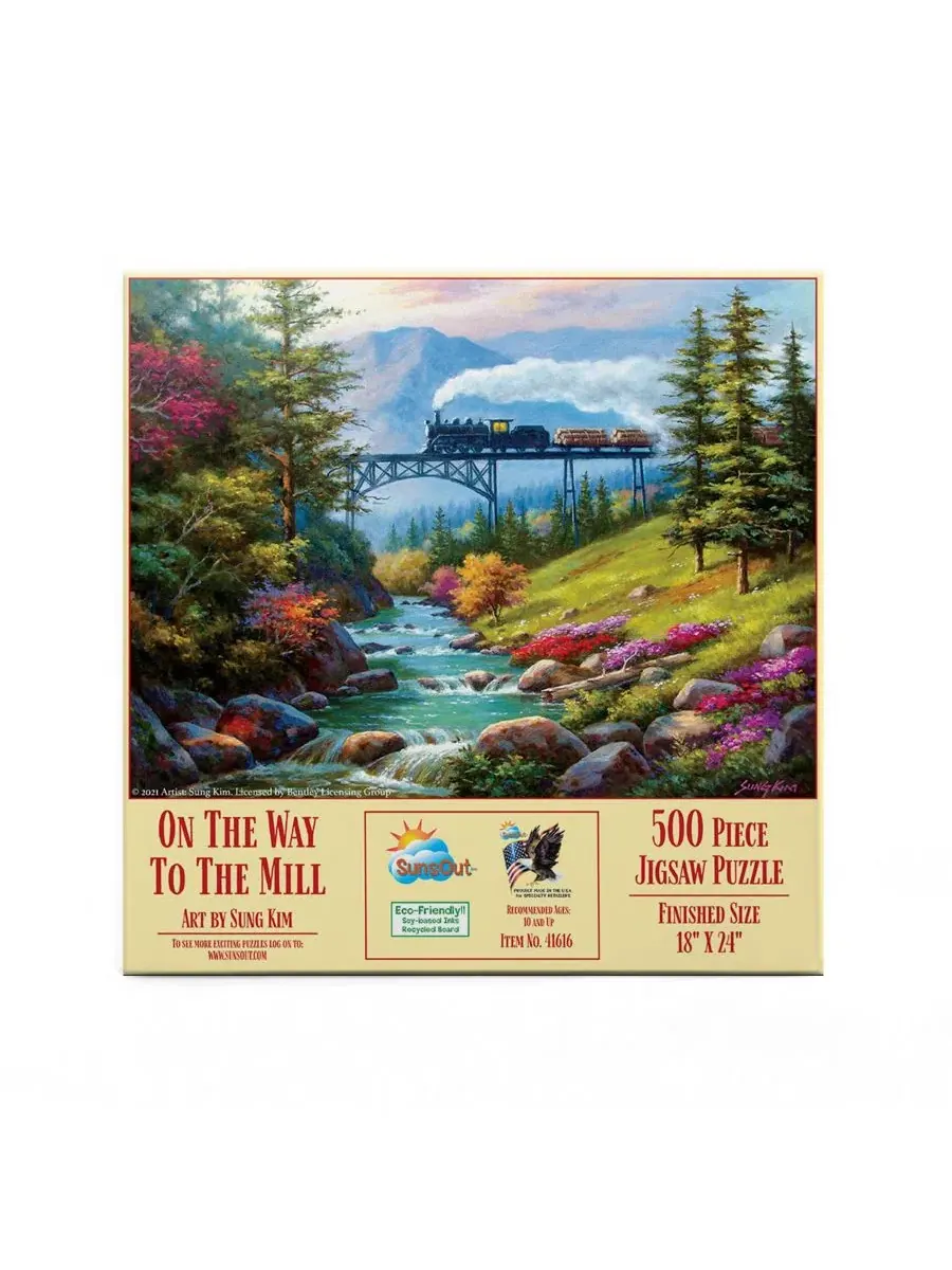 Пазл 500 элементов «On the Way to the Mill» SunsOut — изображение 4 из 5, нет цвета