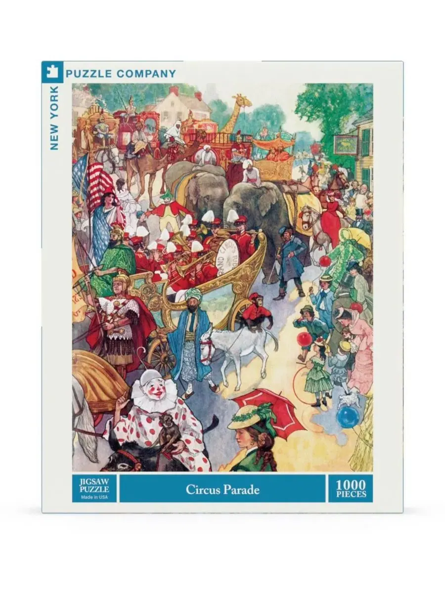 Пазл 1000 деталей Circus Parade New York Puzzle Company