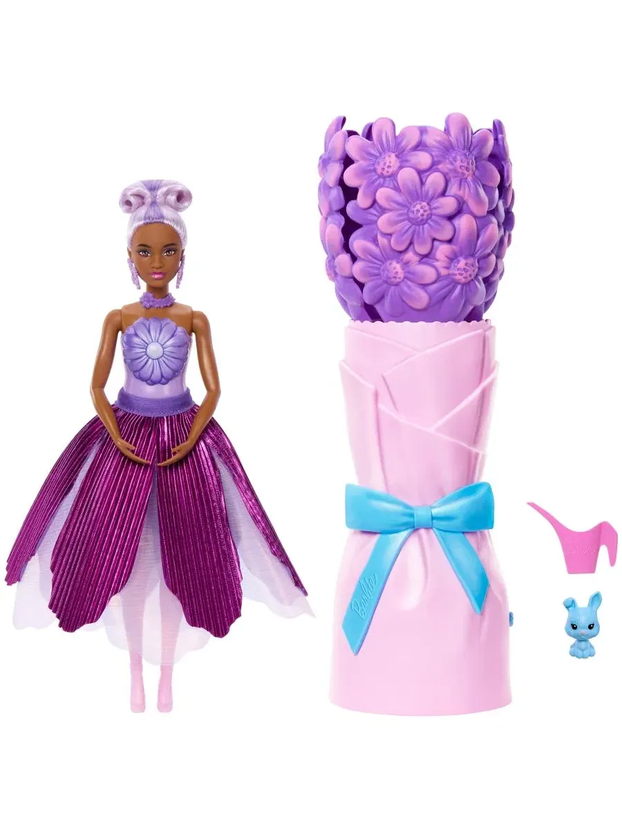 Модная кукла с ароматом лепесткового цветка Barbie
