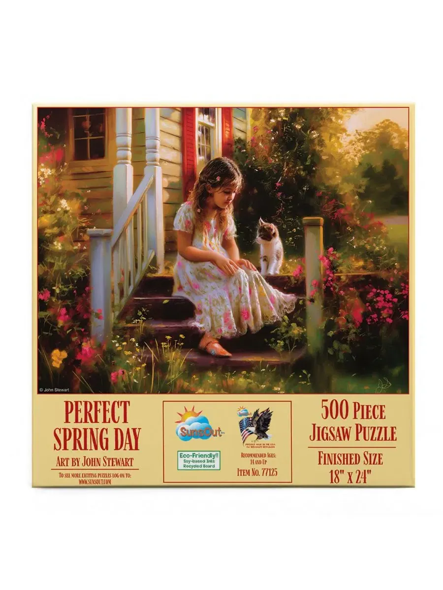 Пазл 500 деталей «Perfect Spring Day» SunsOut — изображение 2 из 5, нет цвета