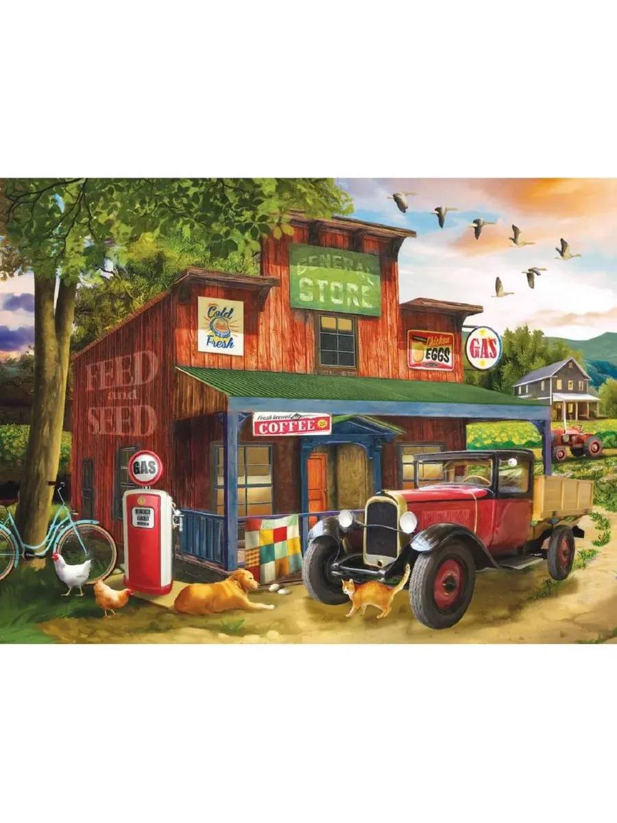 Пазл Picking Up Supplies из 500 деталей для взрослых Sunsout — изображение 3 из 5, нет цвета