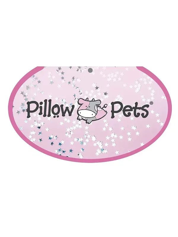 Фирменная блестящая плюшевая игрушка в виде единорога Pillow Pets — изображение 3 из 4, розовый
