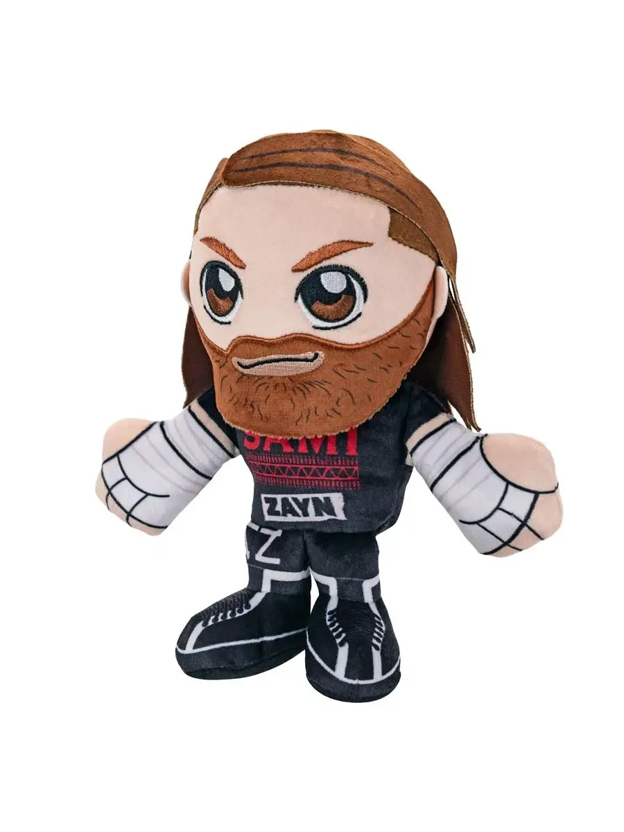 WWE Sami Zayn Kuricha Plush - мягкая игрушка в стиле чиби Bleacher Creatures — изображение 5 из 7, нет цвета
