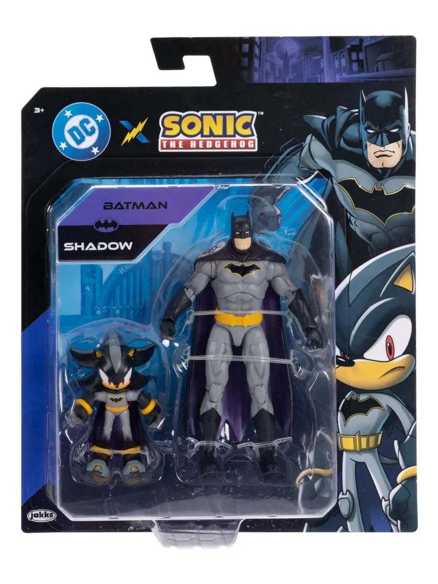 Фигурки Ежика Тени и Бэтмена Sonic