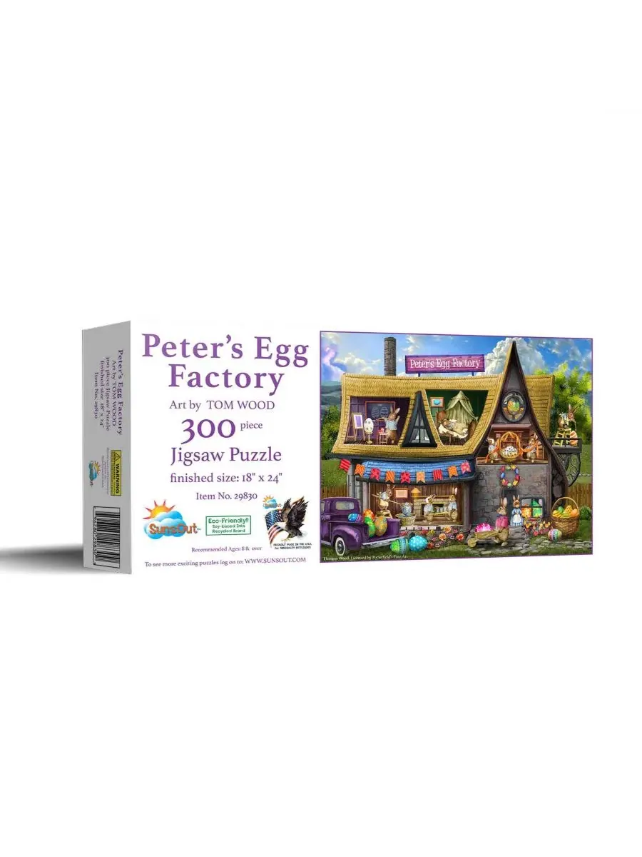 Пазл 300 элементов Peter's Egg Factory SunsOut, 46×61 см