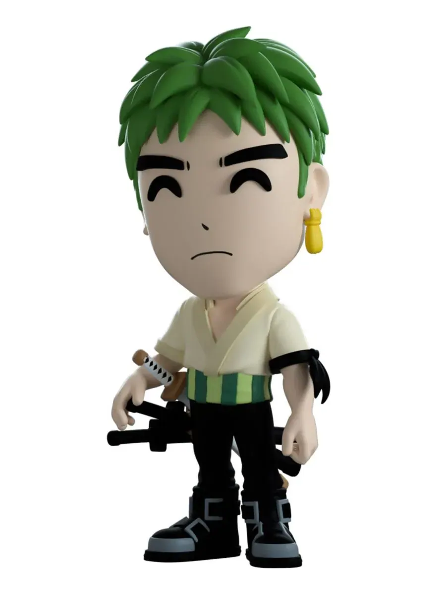 Фигурка Zoro (Netflix) One Piece Collection Youtooz — изображение 2 из 5, яркий зеленый