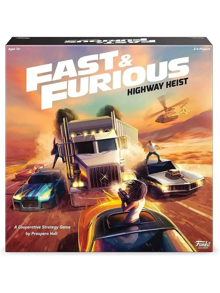 Настольная игра Fast & Furious Highway Heist Funko