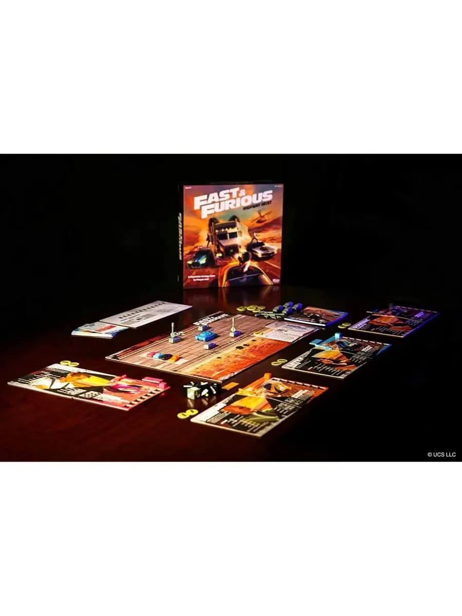 Настольная игра Fast & Furious Highway Heist Funko — изображение 3 из 3, нет цвета