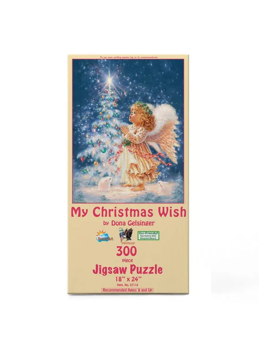 Пазл 300 элементов My Christmas Wish SunsOut — изображение 2 из 4, нет цвета