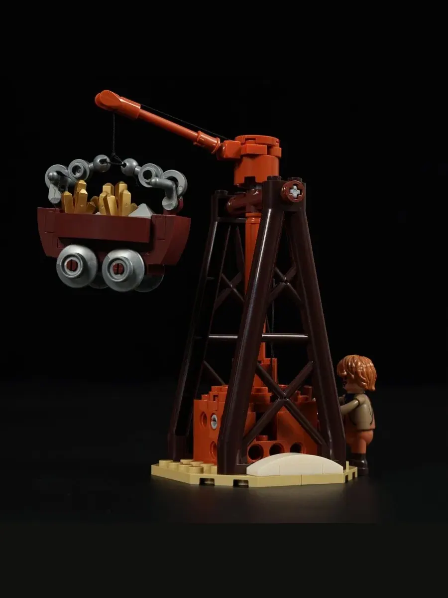 Набор конструктора с подсветкой Wild West Gold Mine Lighting Lumibricks — изображение 3 из 9, нет цвета