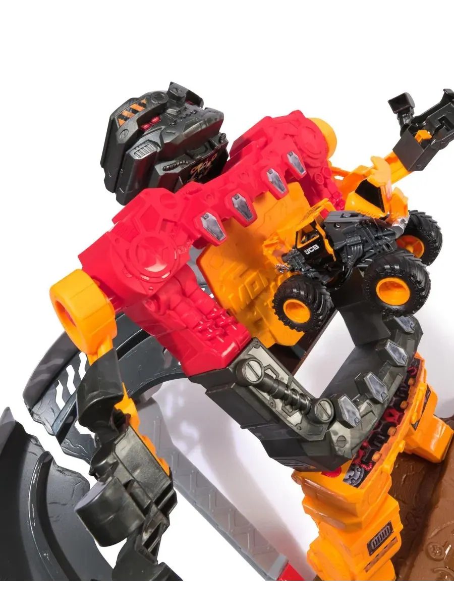 Игровой набор Monster Jam Smash Bot с монстр-траком Smash Bash, пластик Monster Jam — изображение 5 из 7, мульти