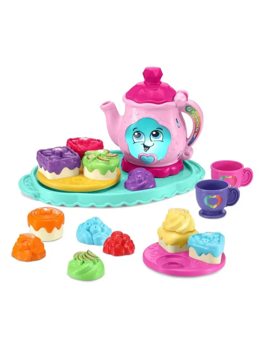 Светящийся чайник с аксессуарами для чаепития Rainbow Tea For Two VTech