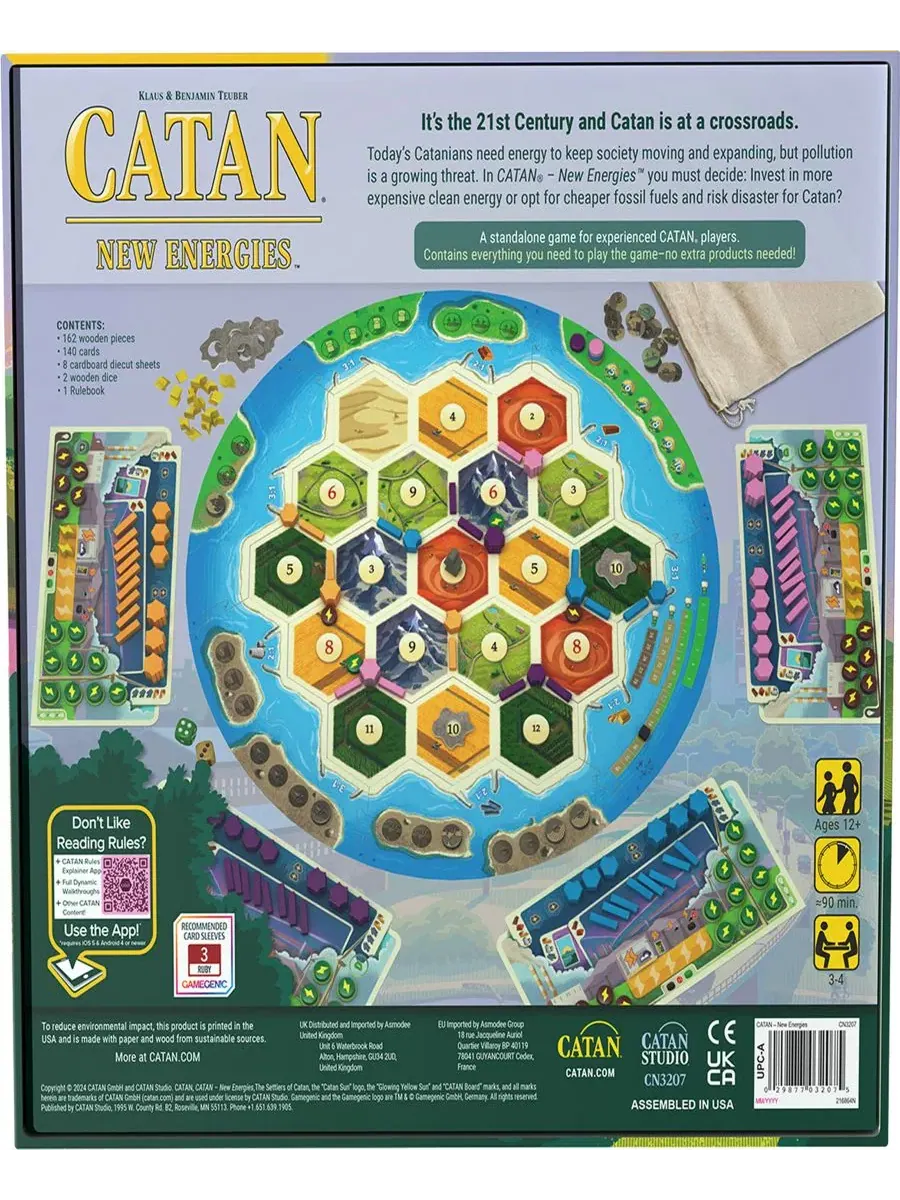 Настольная игра Catan: New Energies Catan Studio — изображение 2 из 6, мульти