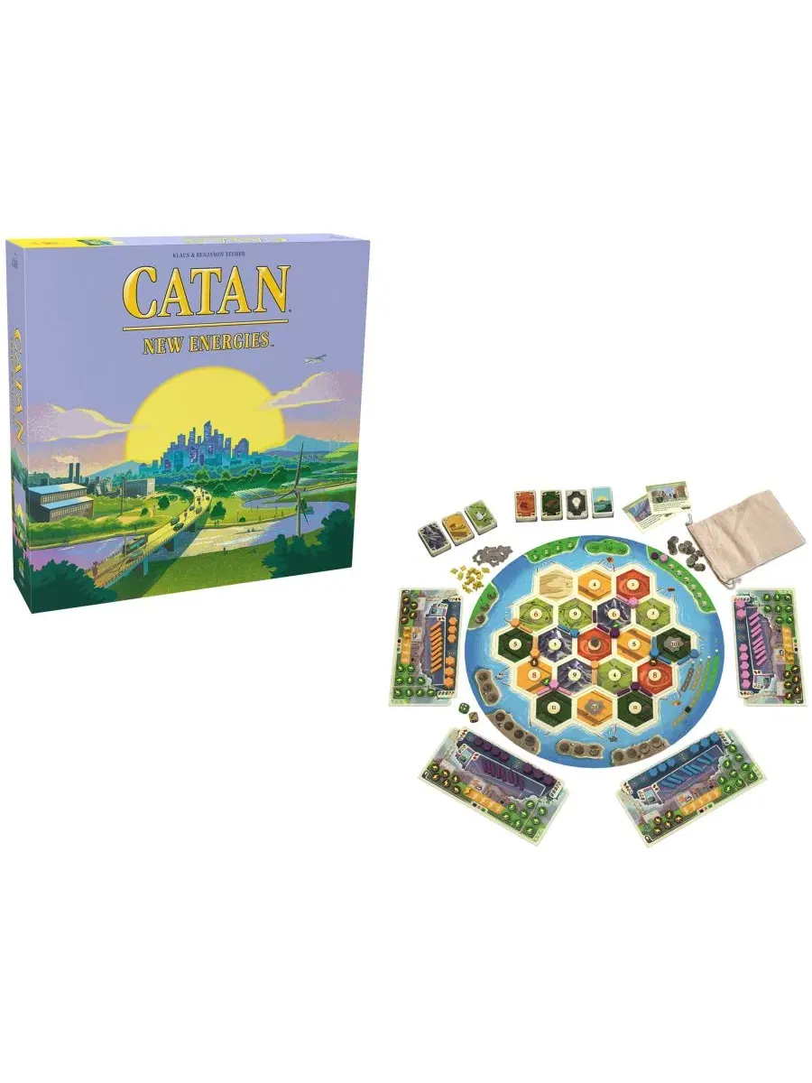 Настольная игра Catan: New Energies Catan Studio — изображение 6 из 6, мульти