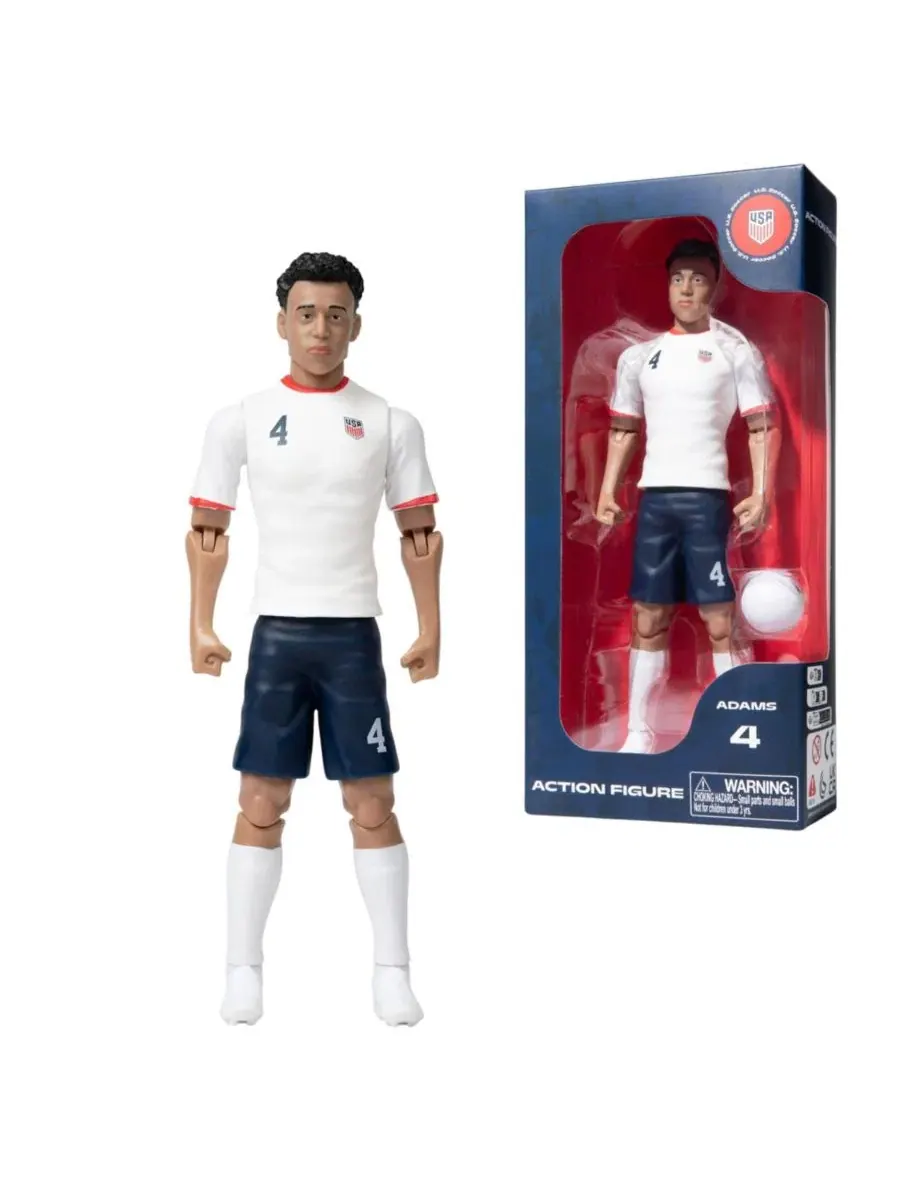 Коллекционная фигурка с подвижными элементами Sockers USMNT Tyler Adams 8" Banbo Toys